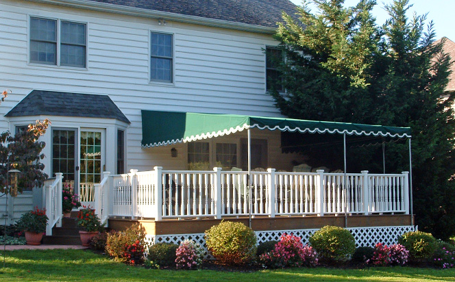 Deck With Awning
